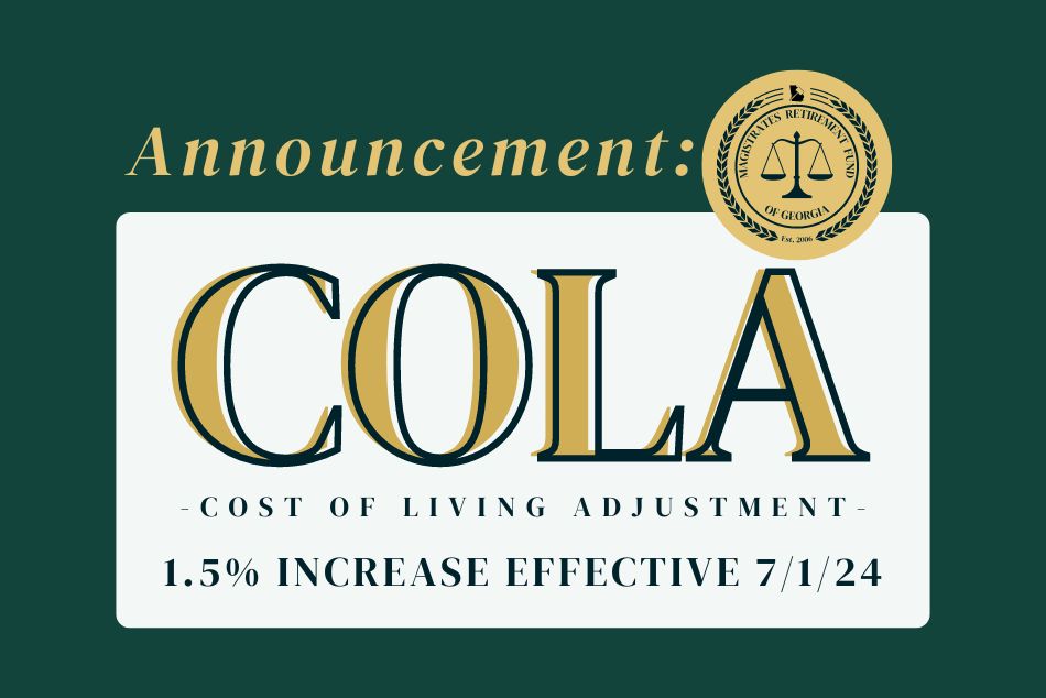 1.5% COLA Increase Effective 7/1/24