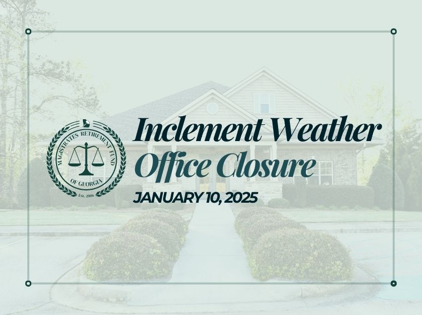 Inclement weather office closure January 10, 2025